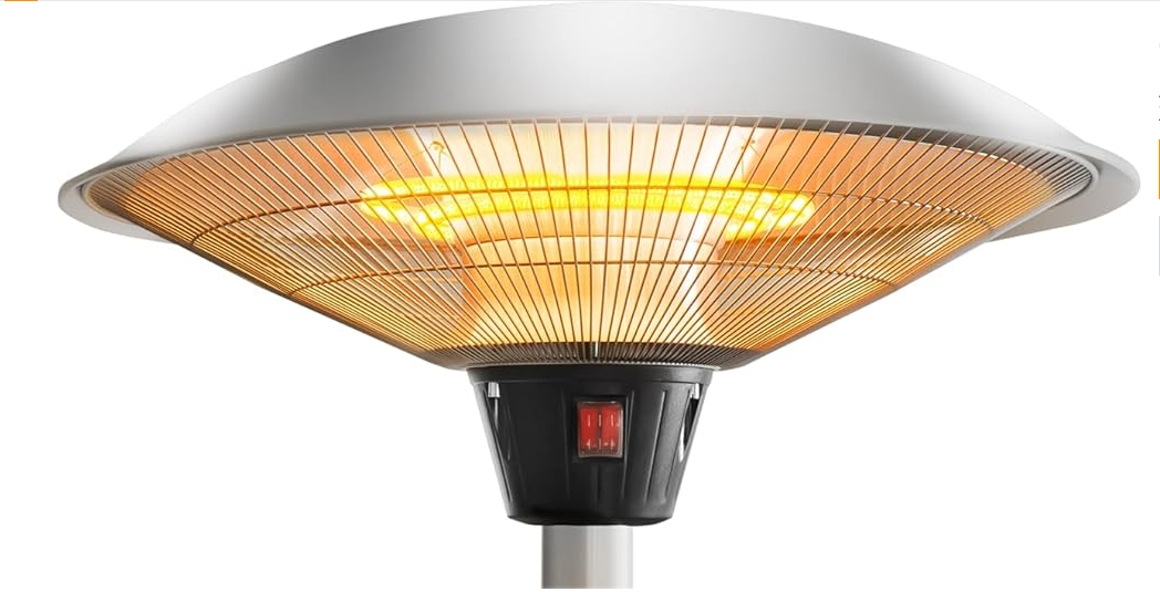 Wall mounted heater indoor
